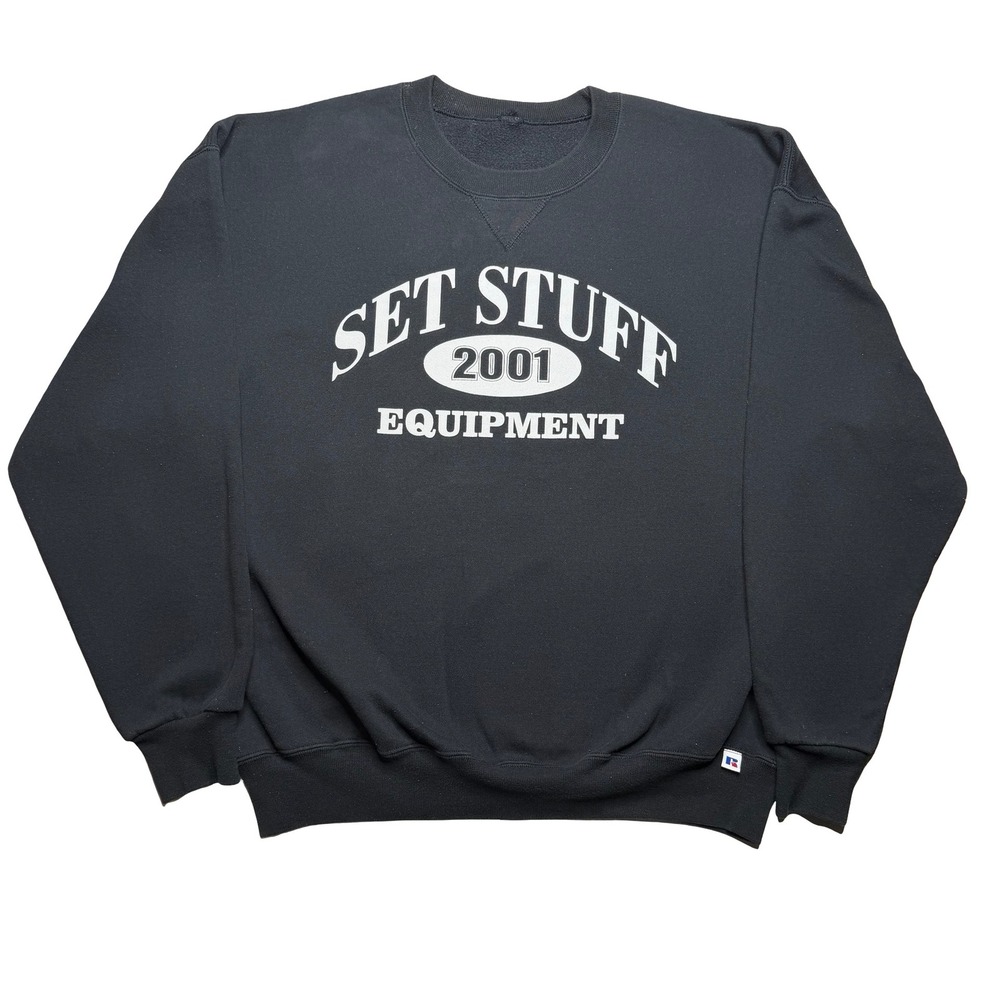 Vintage Set Stuff Equipment champion sweater